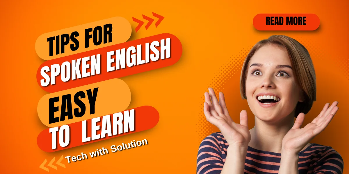 Spoken English techwithsolution