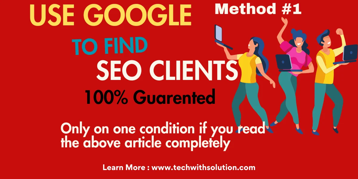 Google Search for Finding SEO Clients