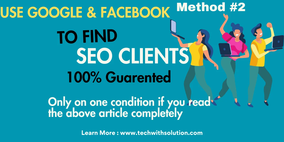Best way to find SEO clients
